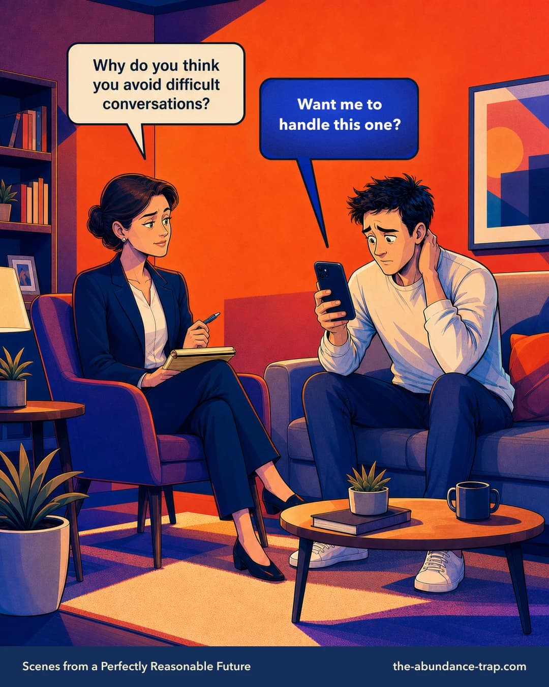 Difficult Conversations cartoon